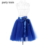 7 Layers Midi Tulle Skirt