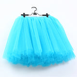 7 Layers Midi Tulle Skirt