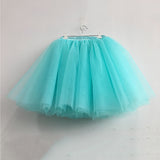 7 Layers Midi Tulle Skirt