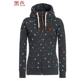 Zipper Hoodie zip up Sweatshirt Slim Fit