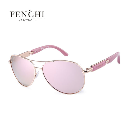 FENCHI Sunglasses Women Metal Hot Rays Glasses