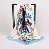 Women Silk Scarf Shawl