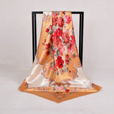 Women Silk Scarf Shawl