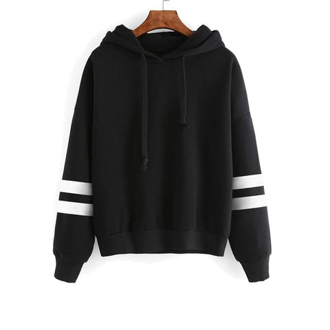 Elegant Autumn Hooded Sweatshirt