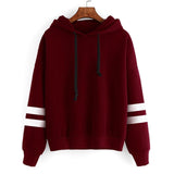 Elegant Autumn Hooded Sweatshirt