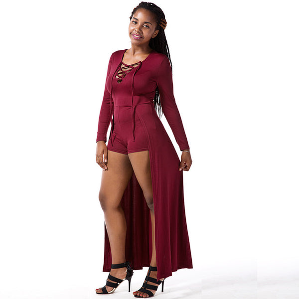 Ladies Summer Beach Rompers Womens Jumpsuit