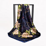 Women Silk Scarf Shawl