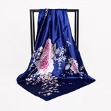 Women Silk Scarf Shawl