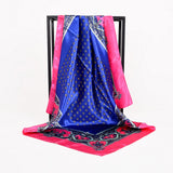 Women Silk Scarf Shawl