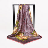 Women Silk Scarf Shawl